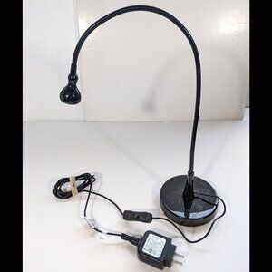 IKEA Black JANSJO Gooseneck Flexible Articulating LED Desk Table Lamp